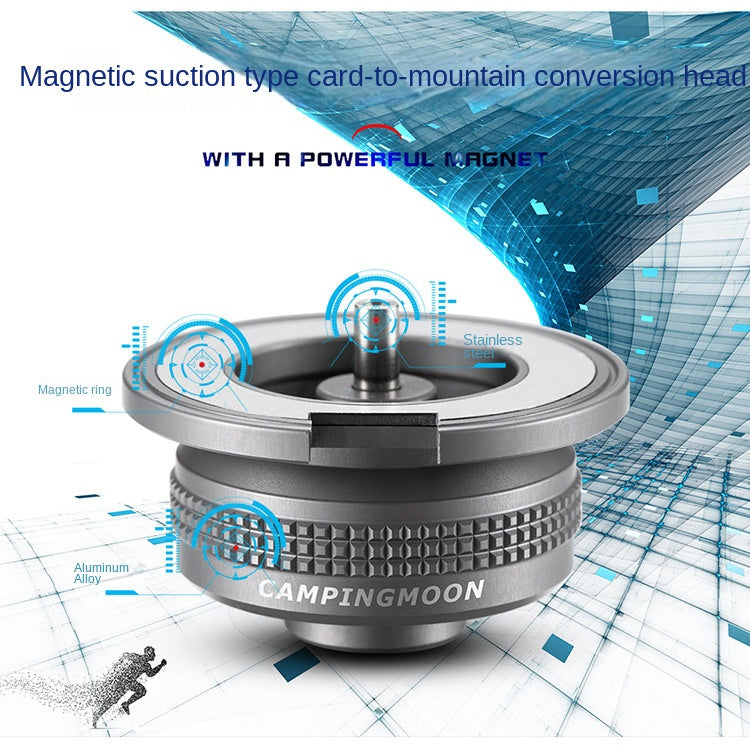 Magnetic card to alpine converter outdoor gas accessories gas tank conversion head